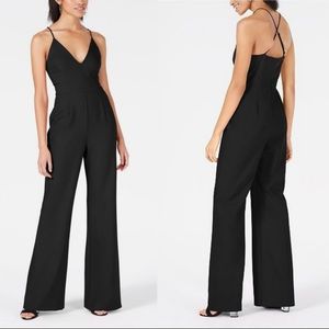 Lola Grace Black Sleeveless V Neck Jumpsuit